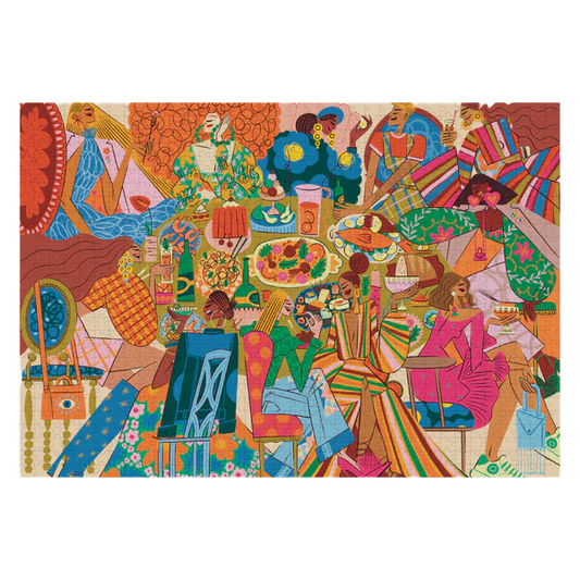 Ladies who lunch 1000-piece jigsaw puzzle