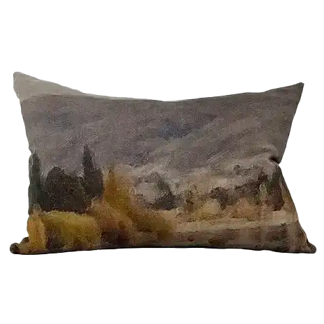 Rustic lakeside cushion cover 40 x 60cm