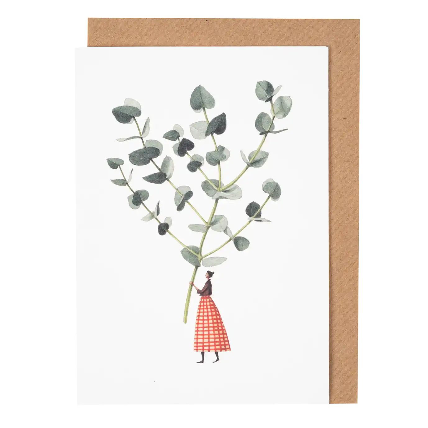 Laura Stoddart  eucalyptus illustration card