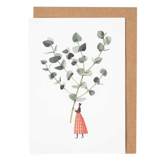 Laura Stoddart  eucalyptus illustration card