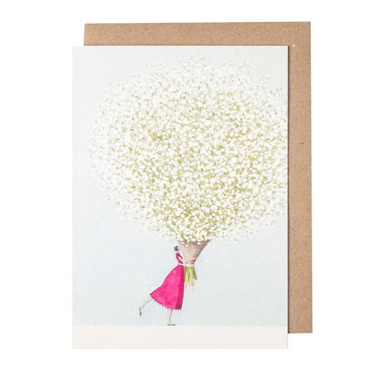 Baby's breath illustration card