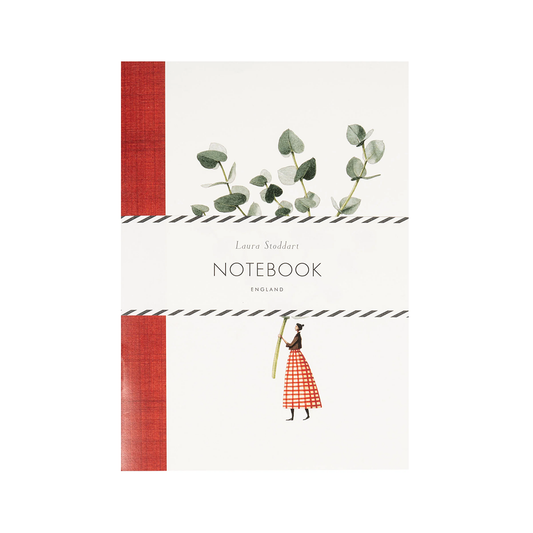 Laura Stoddart A5 notebook spruce & eucalyptus