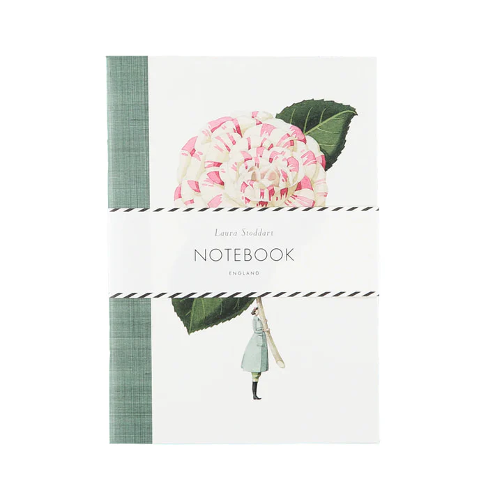 Laura Stoddart illustrated A5 notebook In Bloom