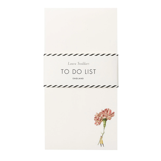 Laura Stoddart 'To Do' notepad In Bloom