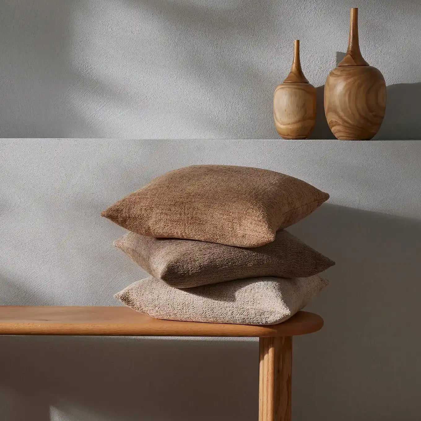 Laurent cushion cover 50cm barley