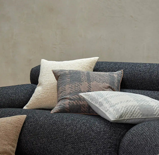 Laurent cushion cover 50cm macadamia