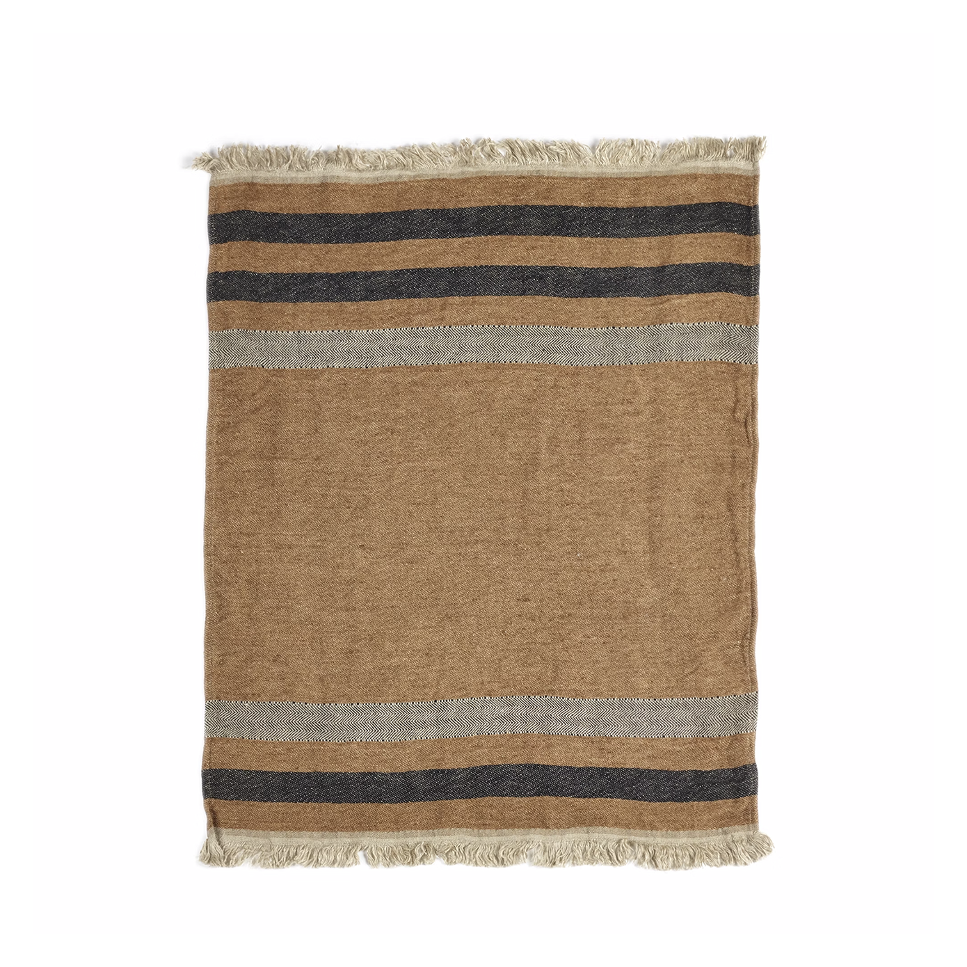 Belgium linen hand towel nairobi stripe