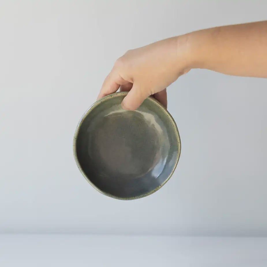 Lil ceramics dip bowl 14cm kelp