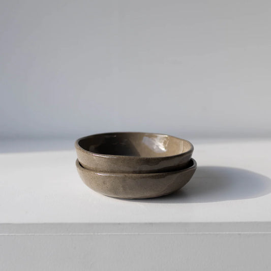 Lil ceramics dip bowl 14cm granite