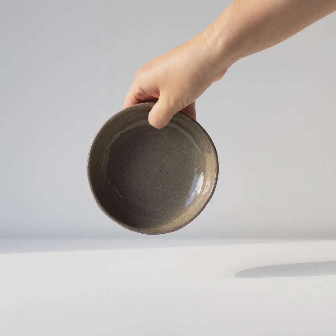 Lil ceramics dip bowl 14cm granite