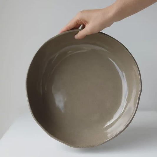 Lil ceramics serving bowl 30cm granite