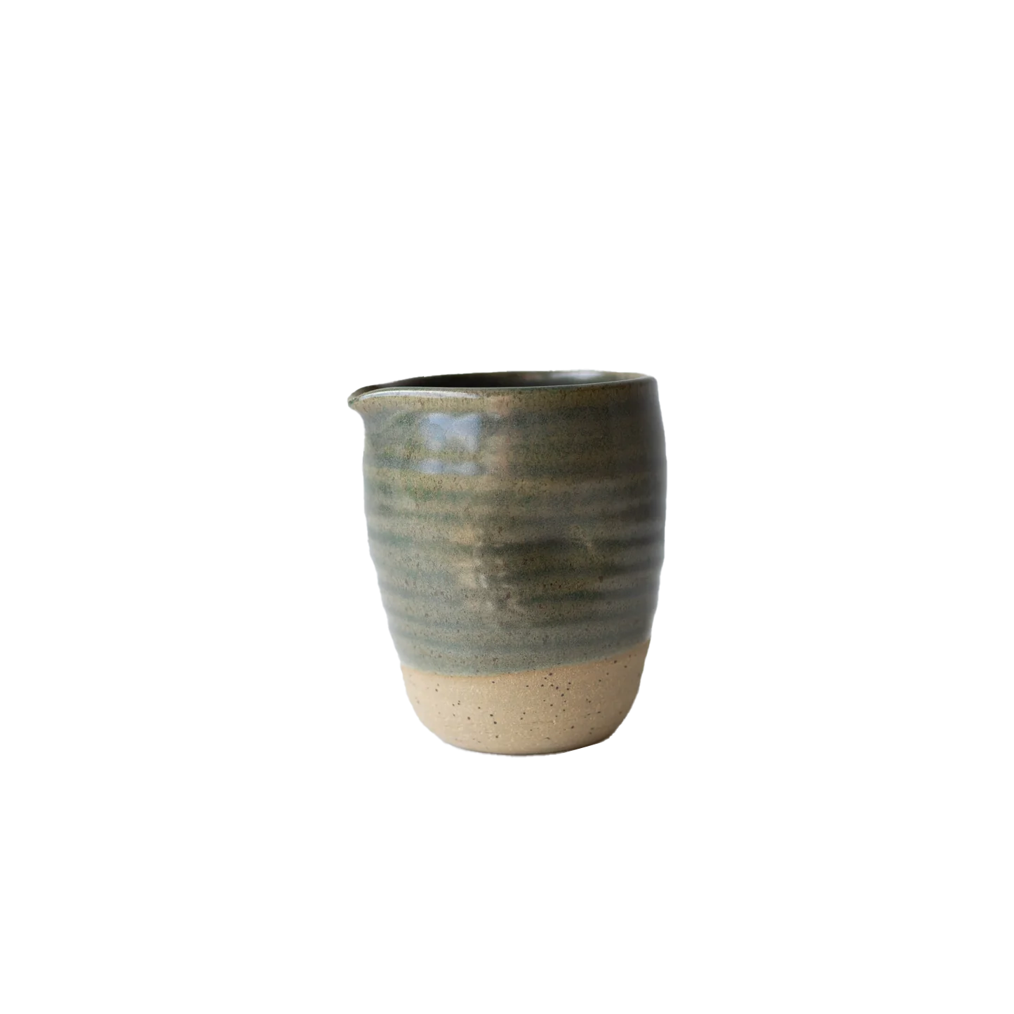 Lil ceramics small jug 10cm kelp