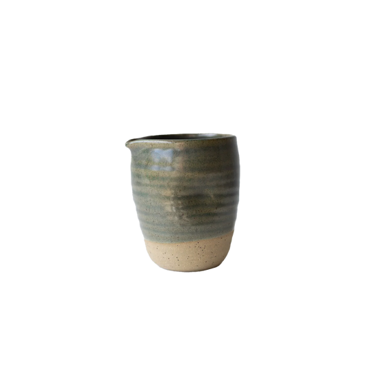 Lil ceramics small jug 10cm kelp