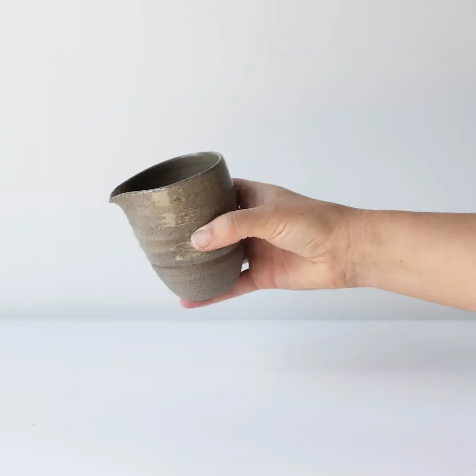 Lil ceramics small jug 10cm granite