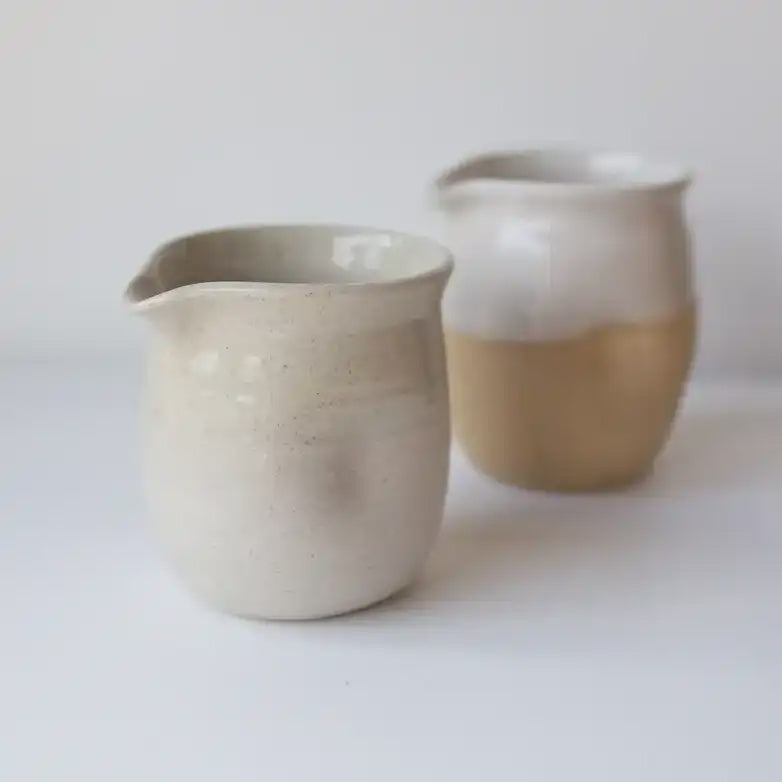 Lil ceramics tall jug 15cm sandstone