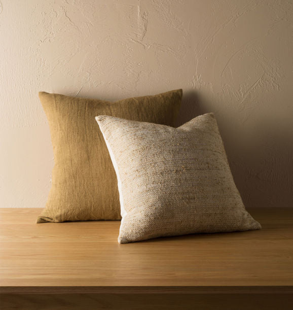 Linen cotton cushion cover miso 55cm