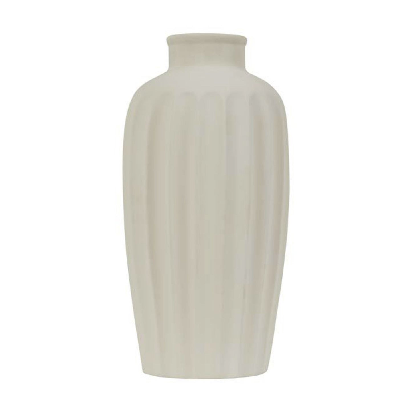 Lorne channel vase biscuit 34cm