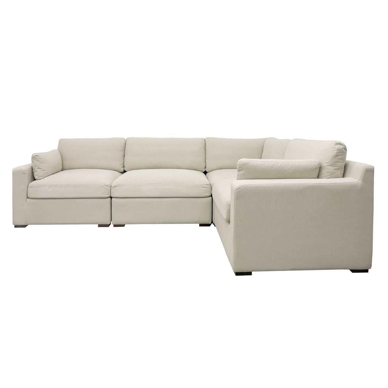 Lucca modular sofa right hand seat sand