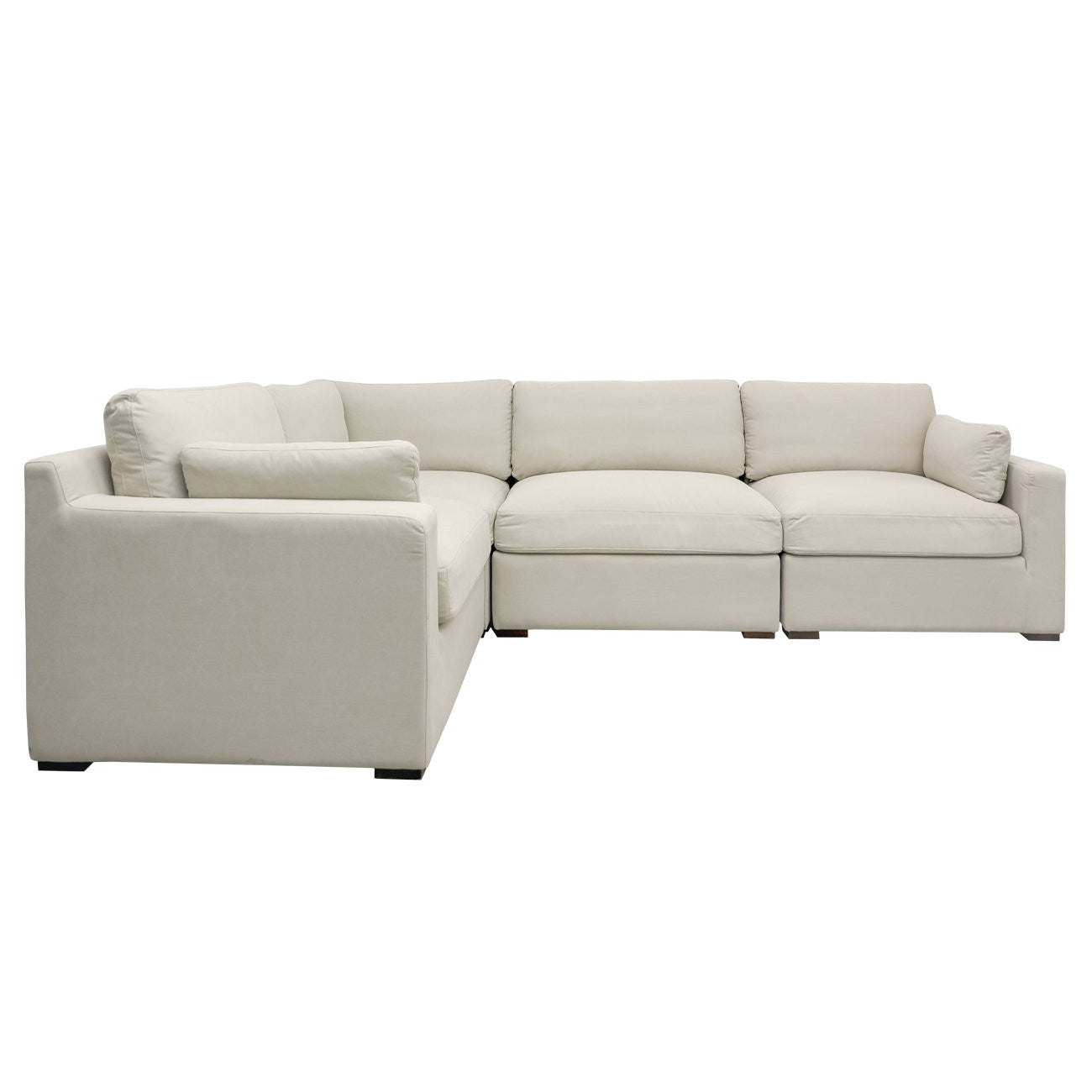 Lucca modular sofa left hand seat sand
