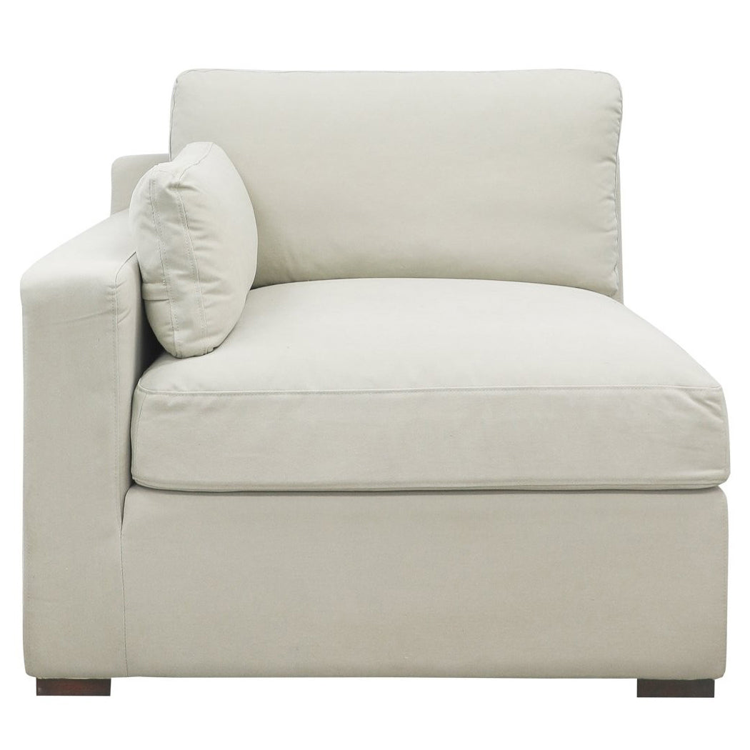 Lucca modular sofa left hand seat sand