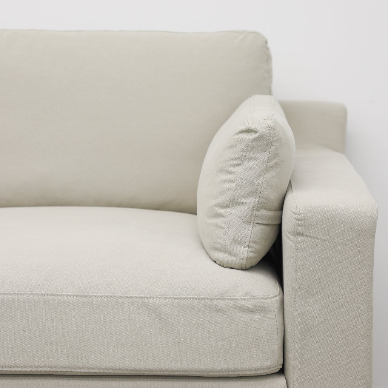 Lucca modular sofa right hand seat sand