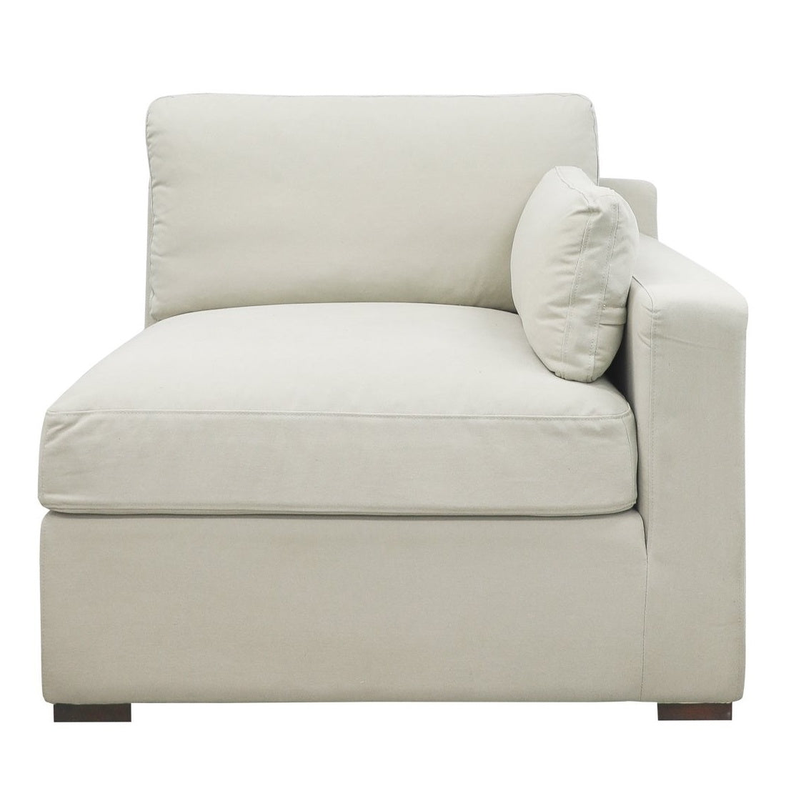 Lucca modular sofa right hand seat sand