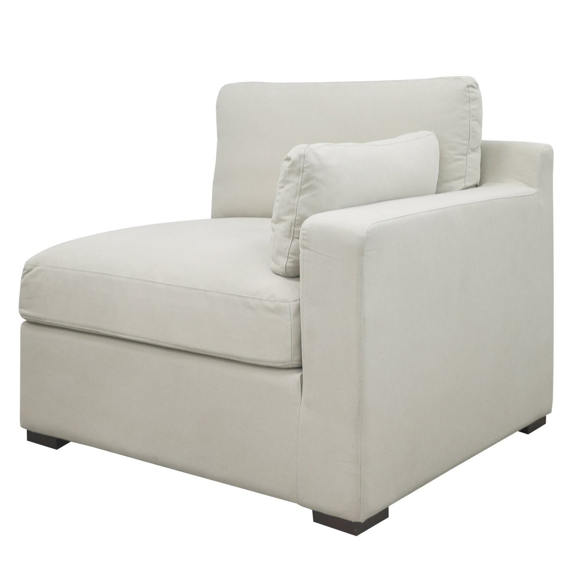 Lucca modular sofa right hand seat sand