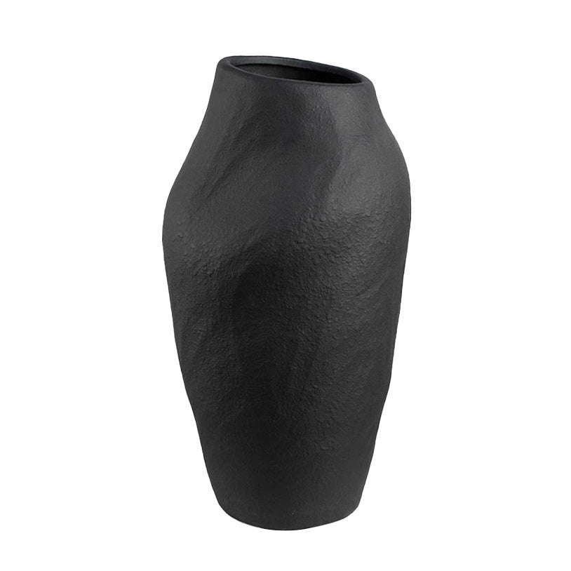 Maija terracotta vase black 33cm