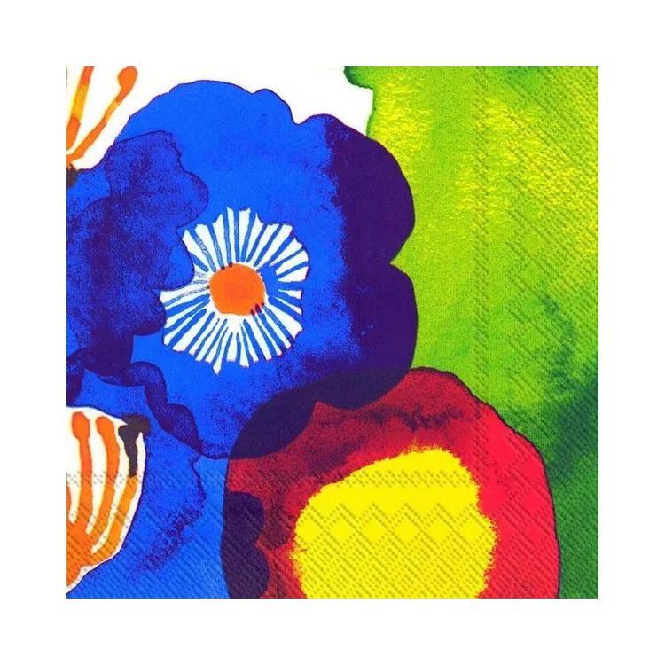 Marimekko juha paper napkins set of 20 floral multi