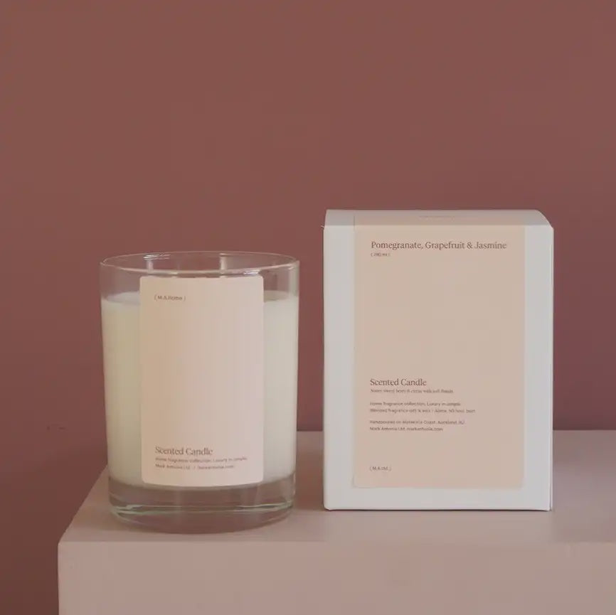 Mark Antonia candle pomegranate, grapefruit & jasmine