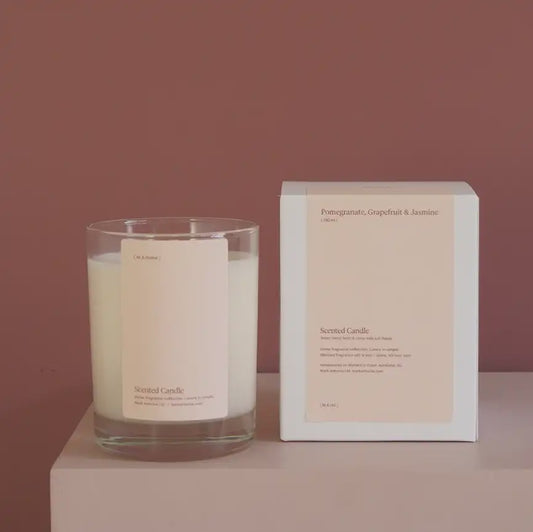 Mark Antonia candle pomegranate, grapefruit & jasmine