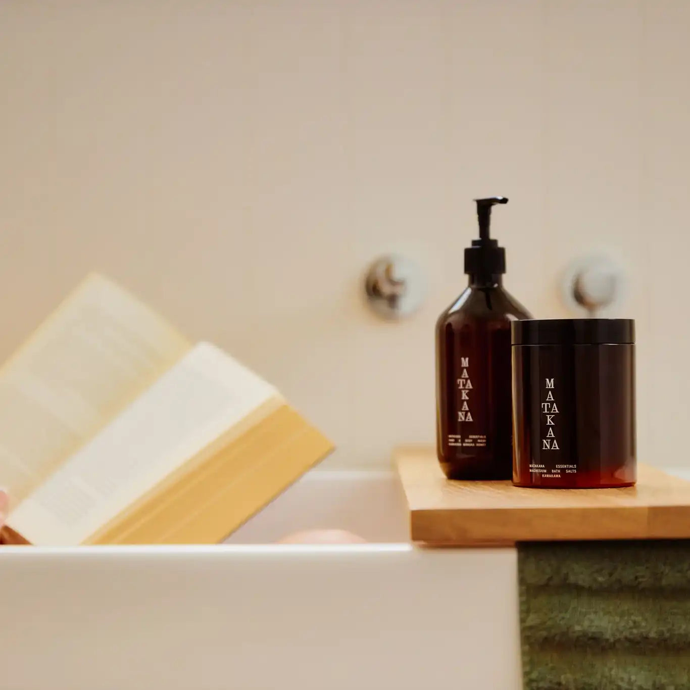 Matakana Essentials magnesium bath salts 500g kawakawa