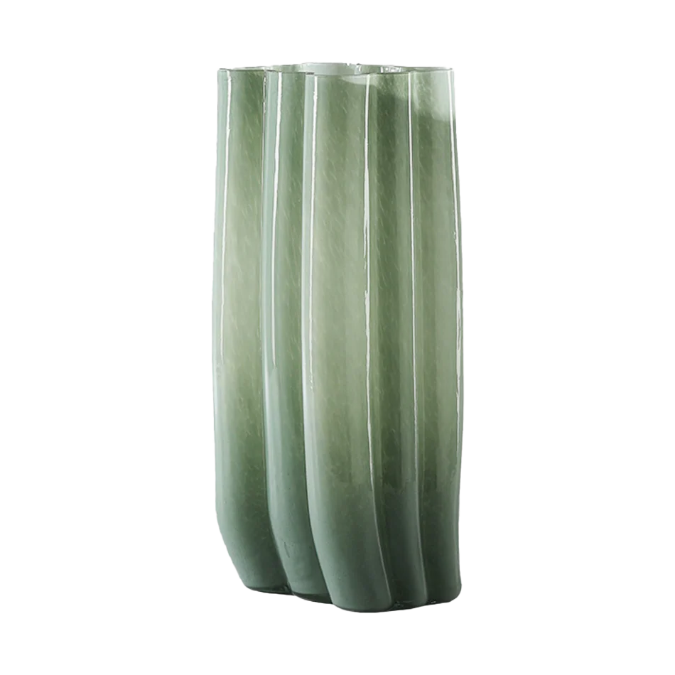 Matilda glass vase green 32cm