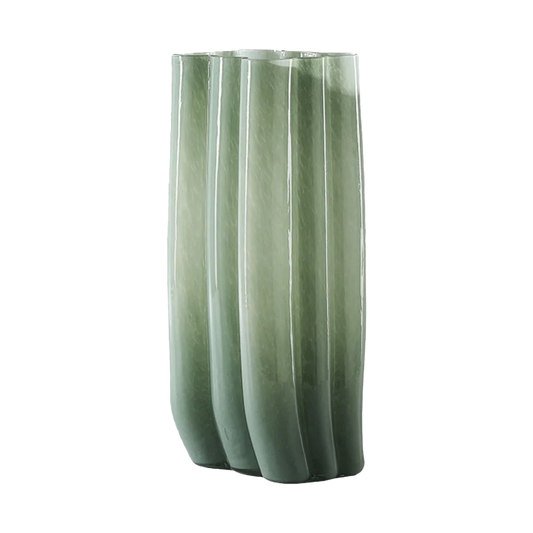 Matilda glass vase green 32cm