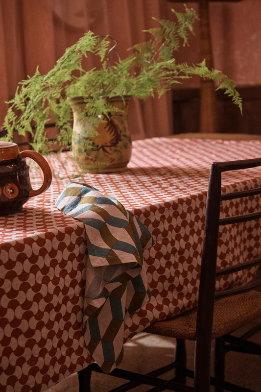 SOW Matteo french flax linen tablecloth 240cm