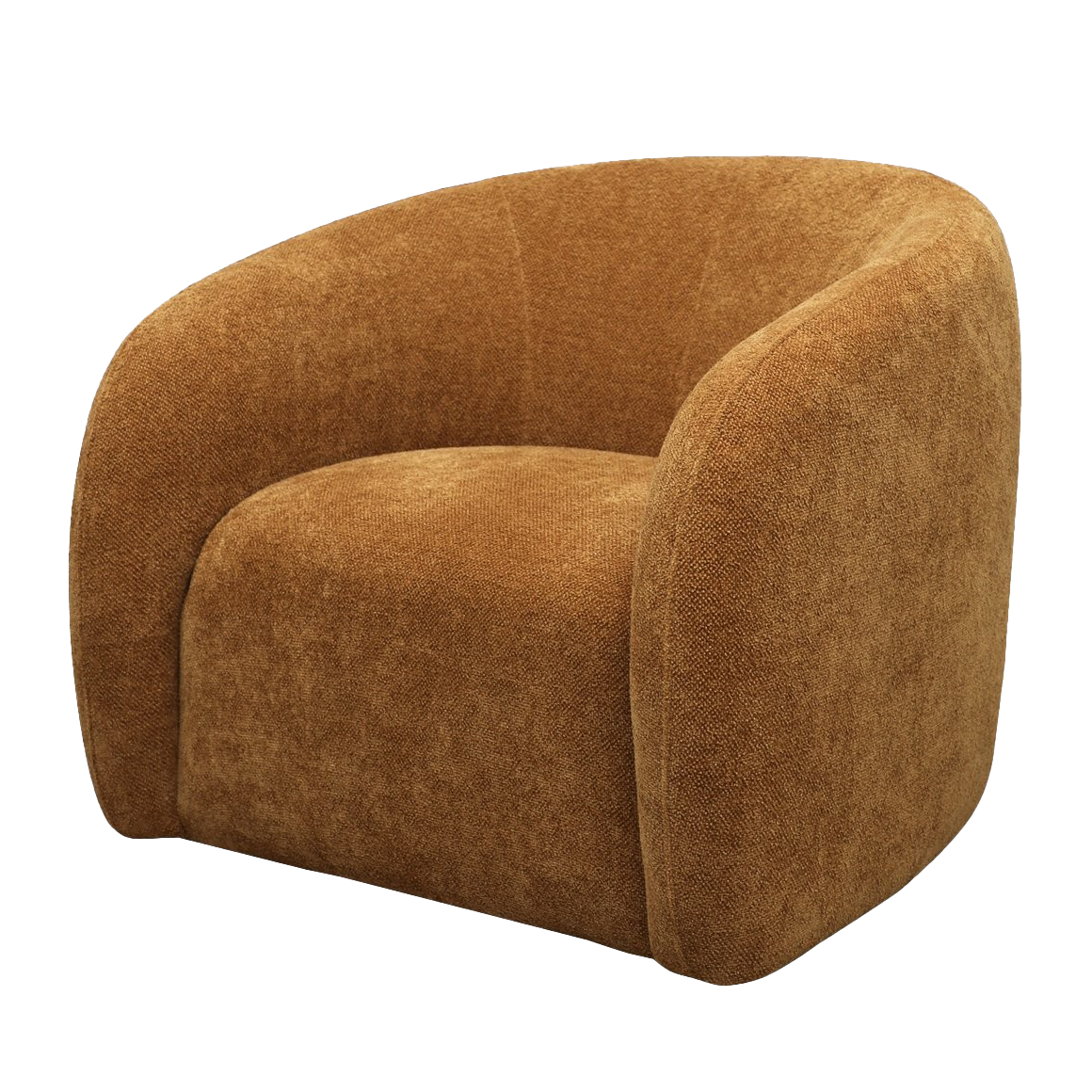 Maxwell swivel chair ginger