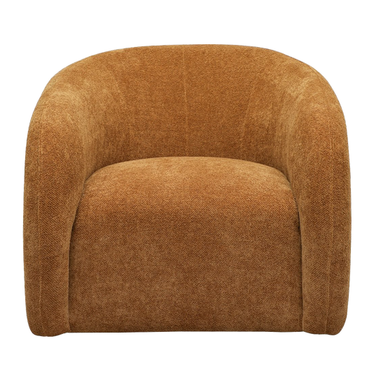Maxwell swivel chair ginger