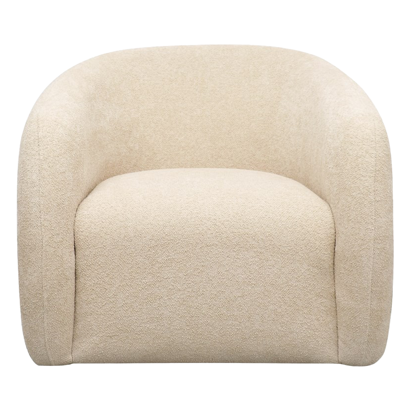 Maxwell swivel chair natural
