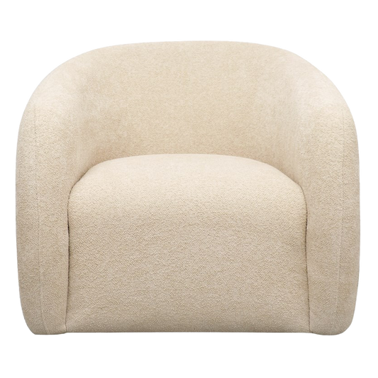 Maxwell swivel chair natural