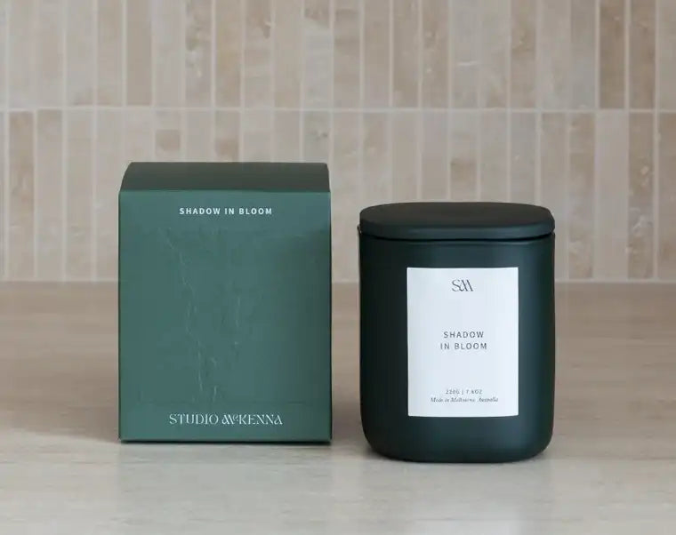 Studio McKenna Shadow in Bloom candle