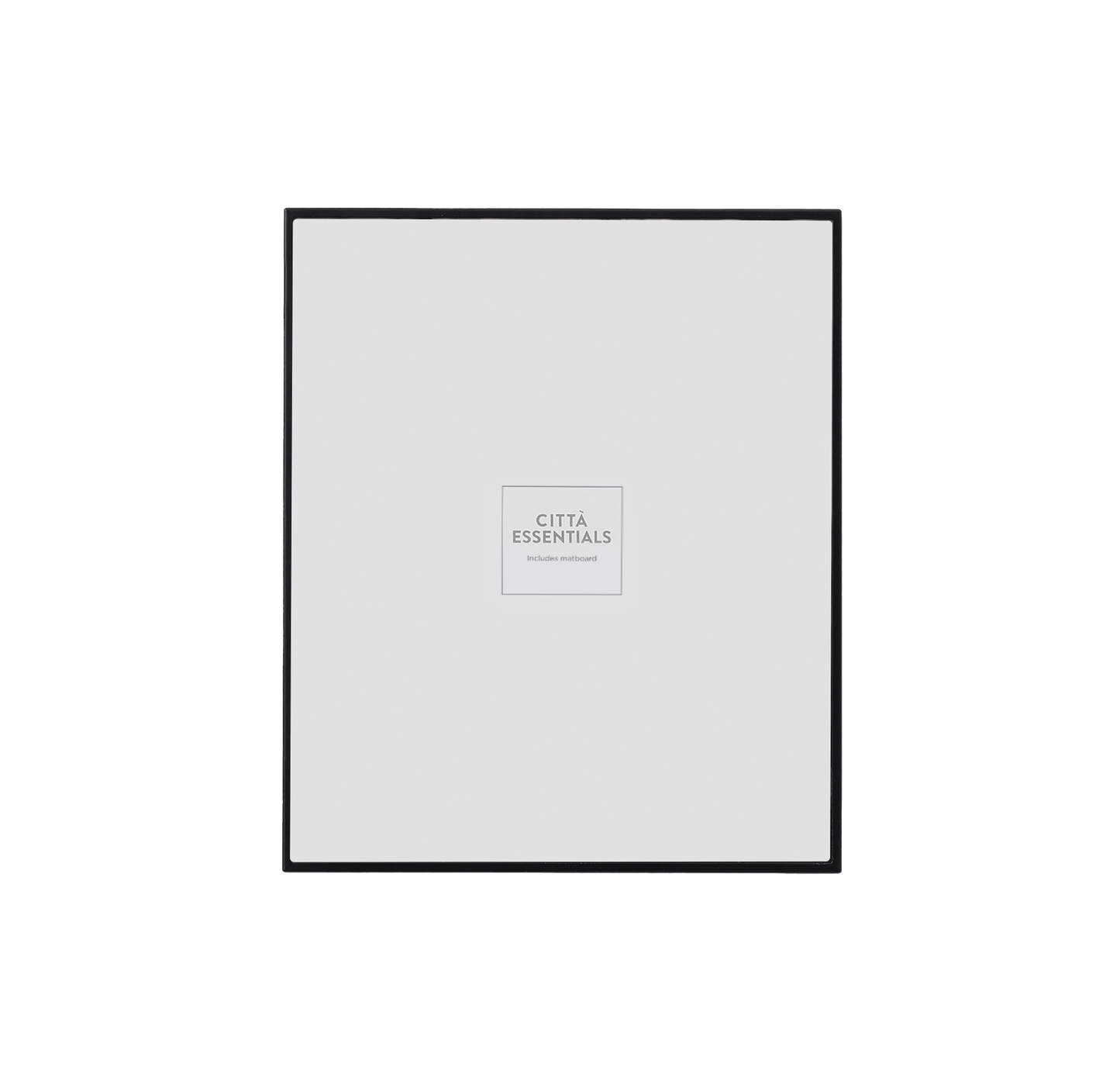 Metal photo frame 5" x 7" black