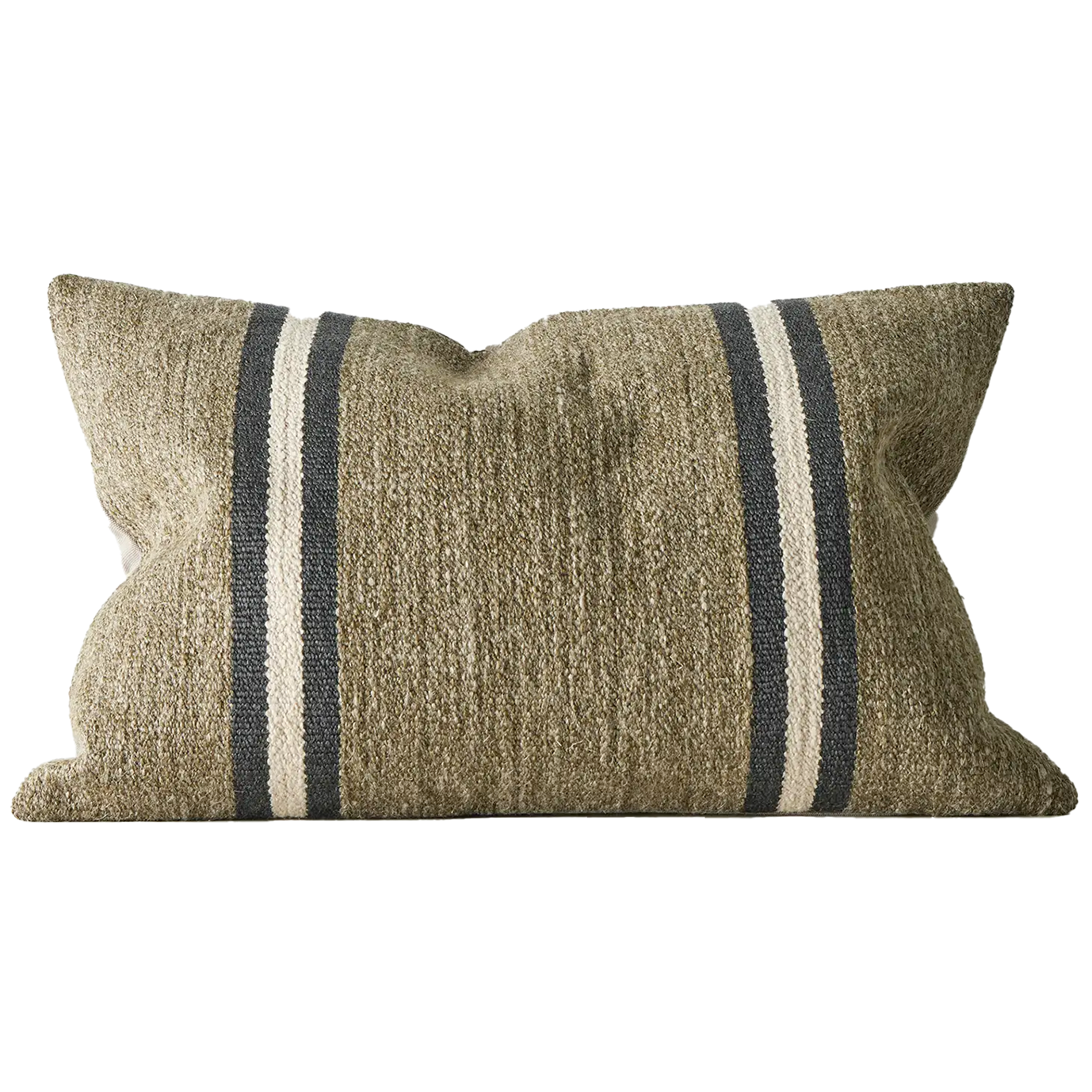 Mila textured cushion cover 40 x 60cm forest