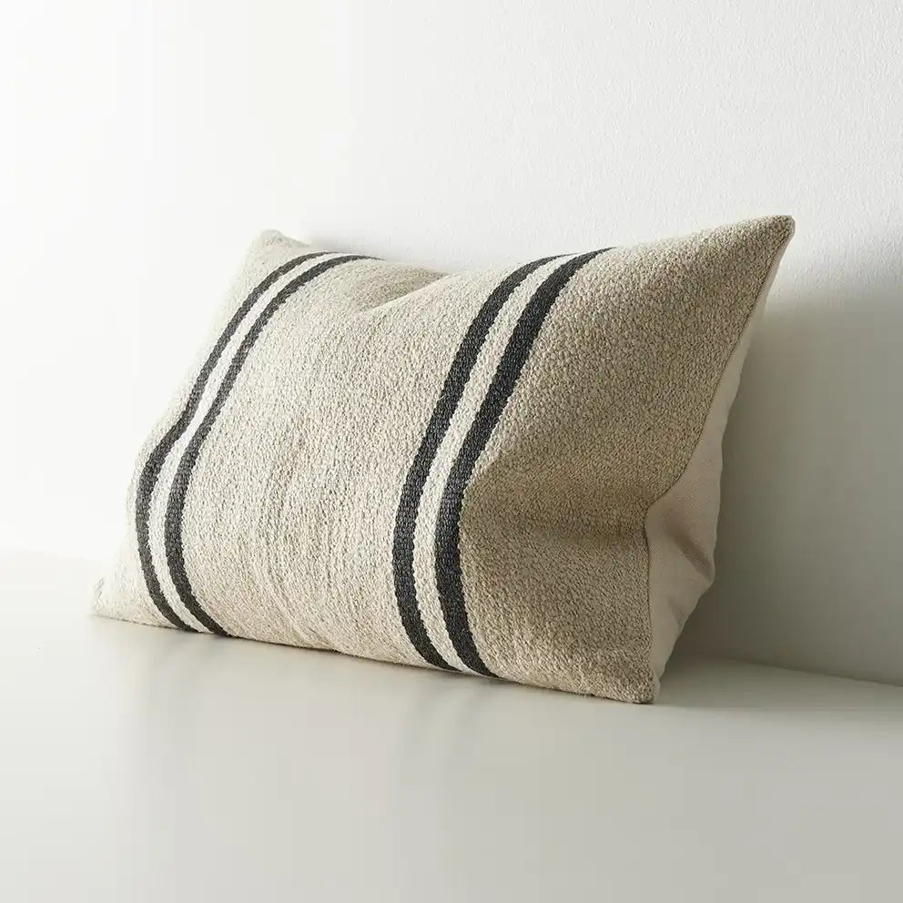 Mila textured cushion cover 40 x 60cm oyster