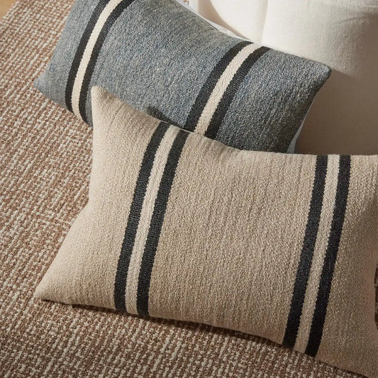 Mila textured cushion cover 40 x 60cm oyster
