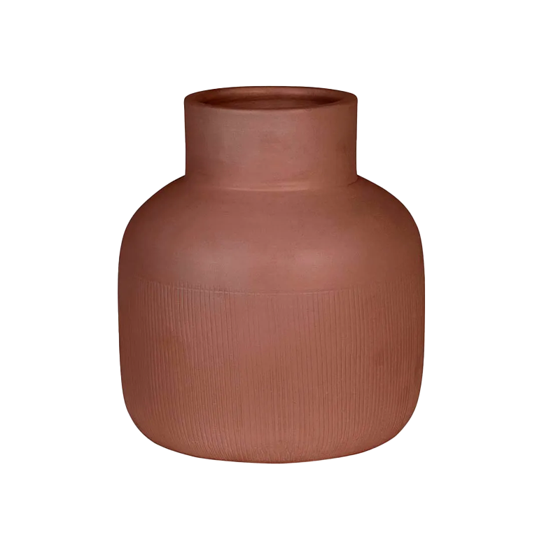Mina earthenware ceramic vessel