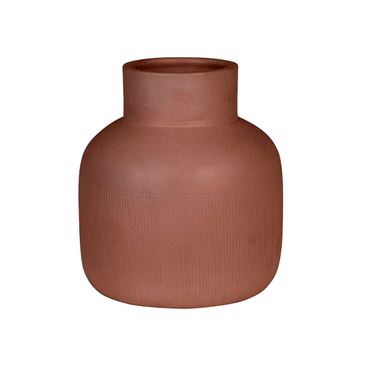 Mina earthenware ceramic vessel