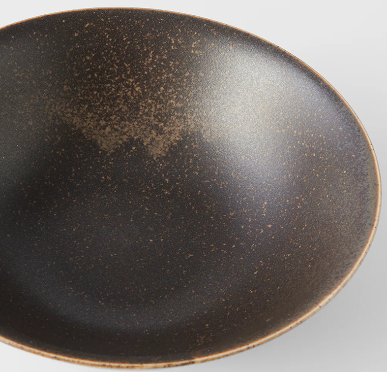 Mocha ceramic bowl 22cm