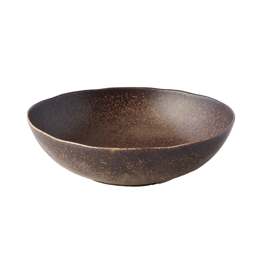 Mocha oval bowl 20cm