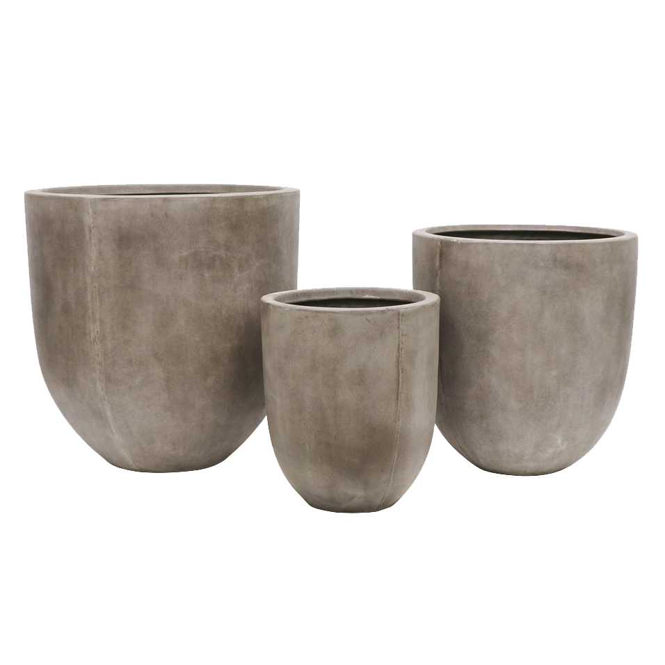Mohaka large concrete planter cement