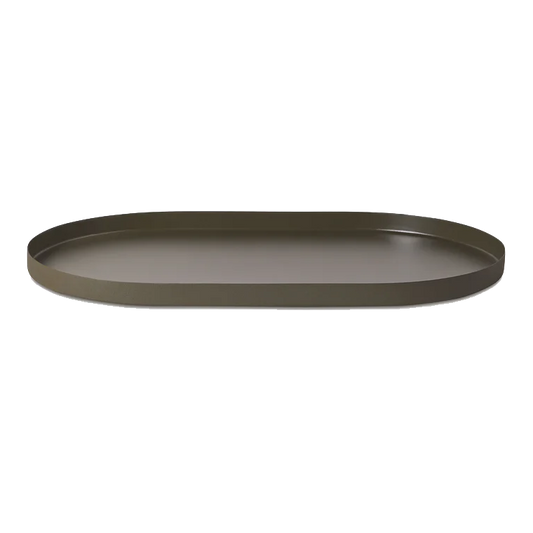 Mona grand tray olive 53cm